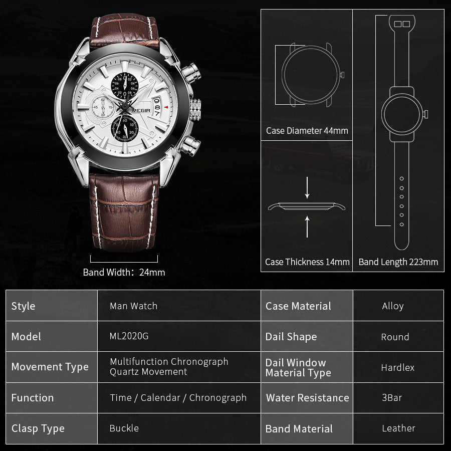 MEGIR Milano Chrono Mesh