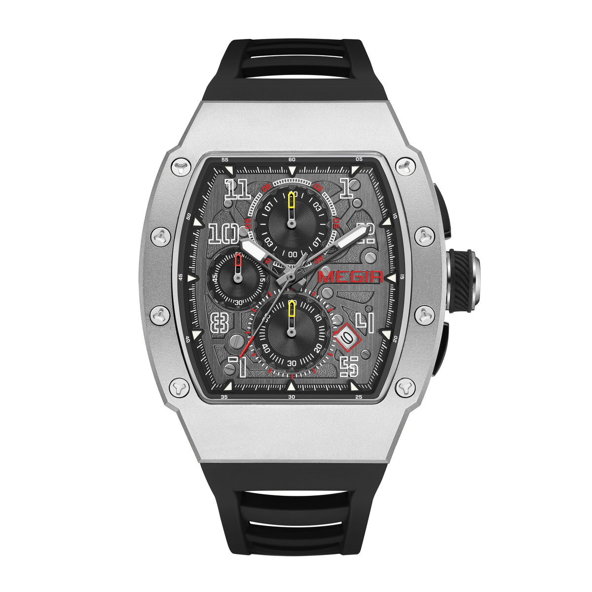MEGIR Velox Chrono Steel