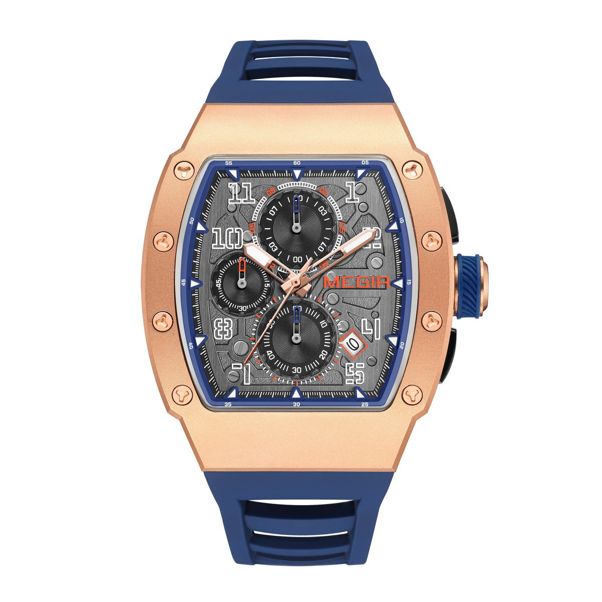 MEGIR Velox Chrono Steel