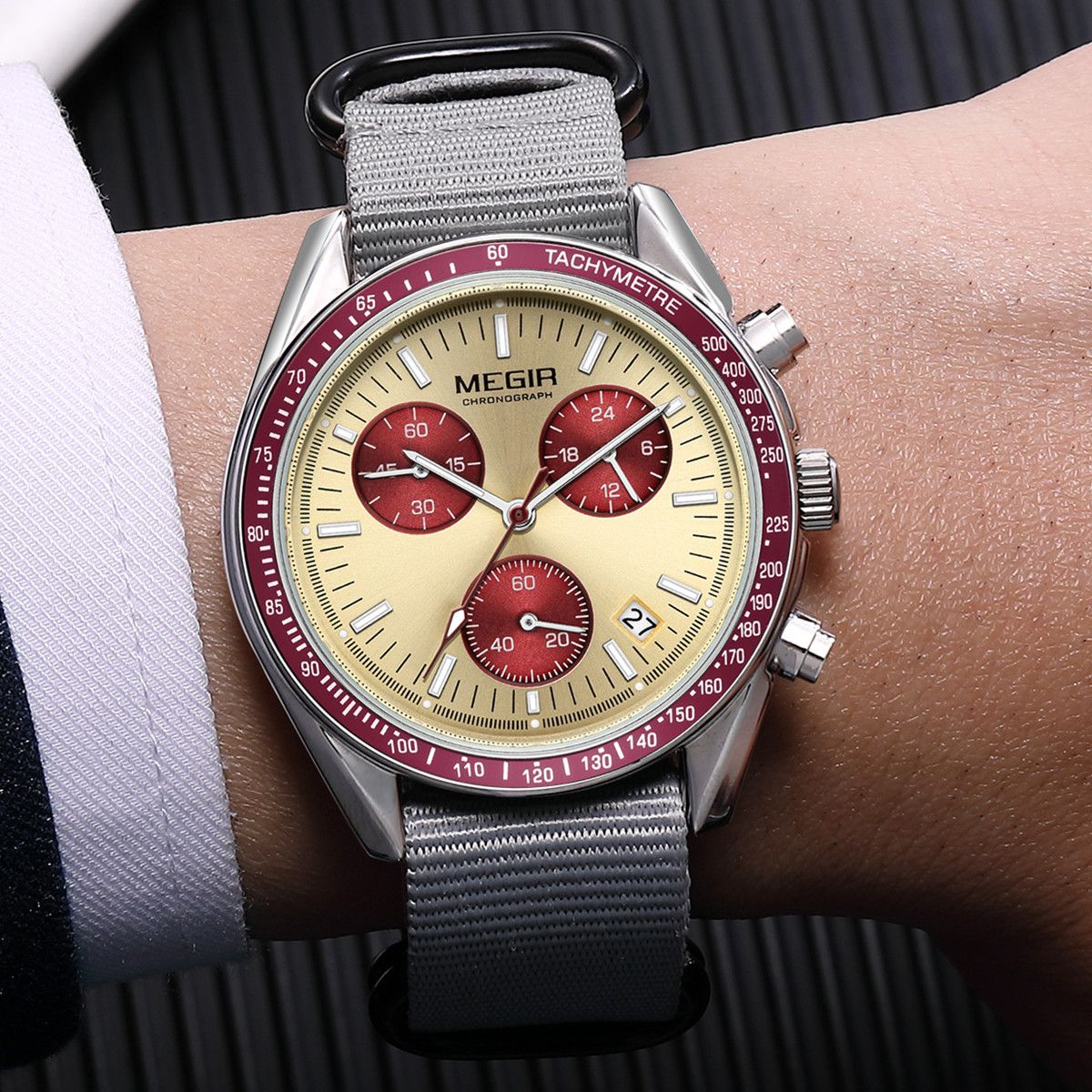 MEGIR Trek Chrono Canvas