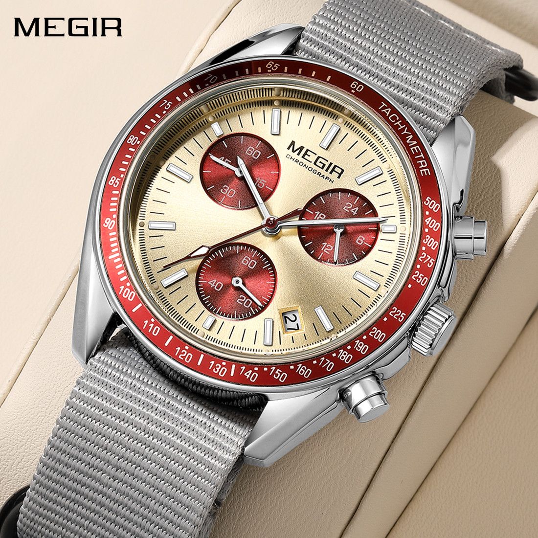 MEGIR Trek Chrono Canvas