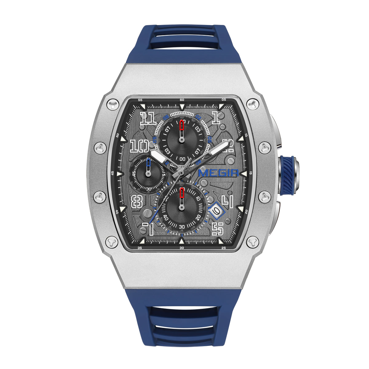 MEGIR Velox Chrono Steel