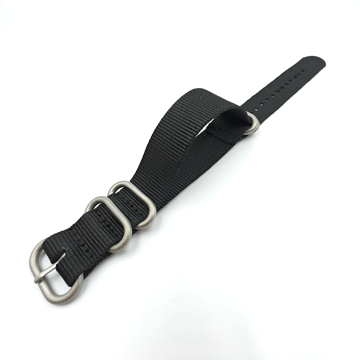 Pulseira NATO de Nylon Field Preto Carbono