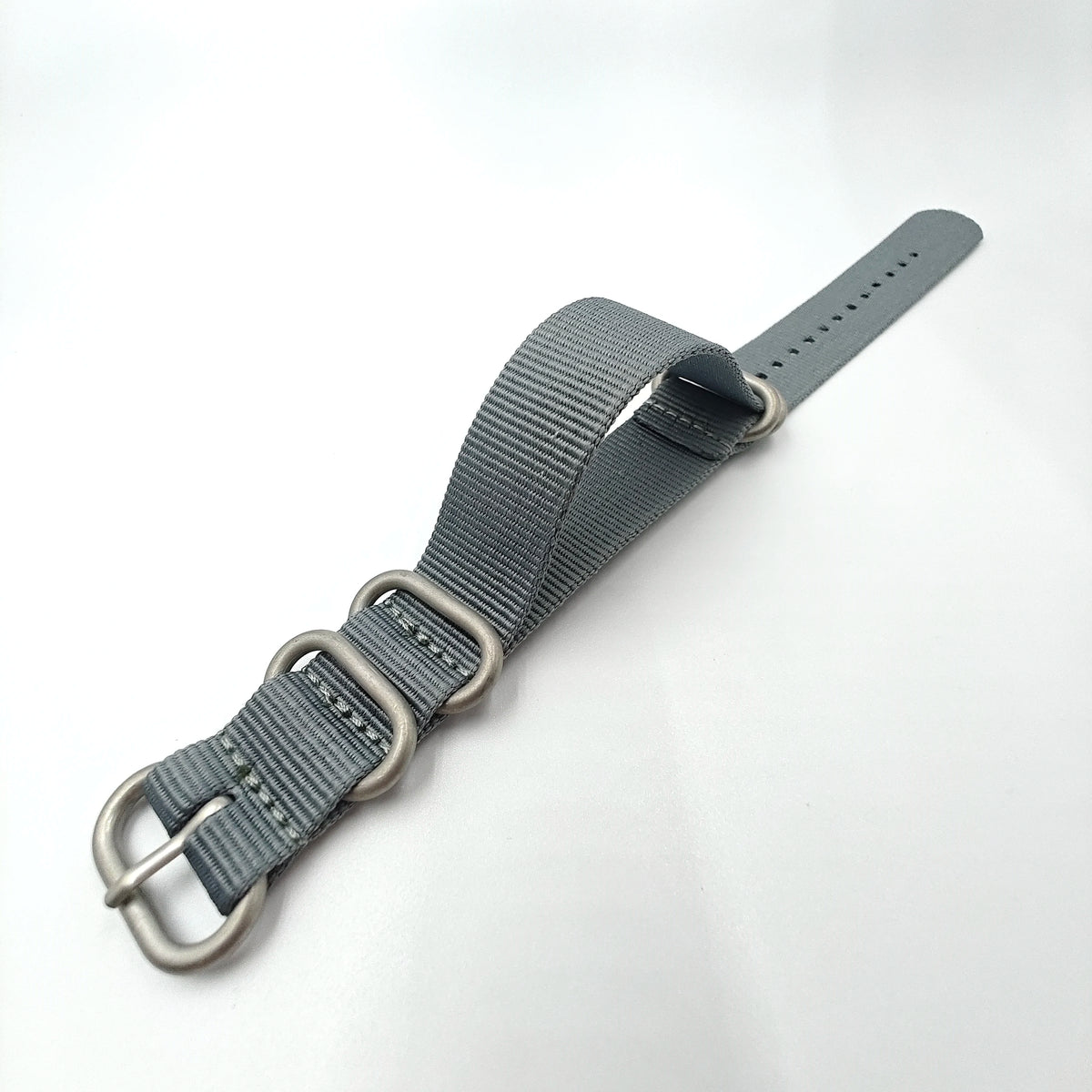 Pulseira NATO de Nylon Field Cinza Grafite