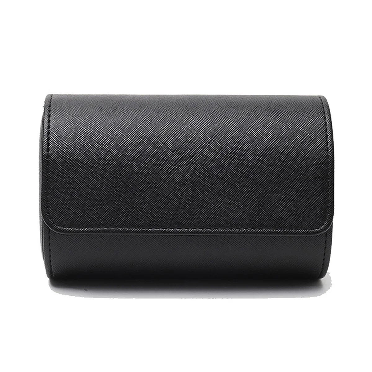 Estojo de Viagem Atelier · Preto Carbono · 2 relógios
