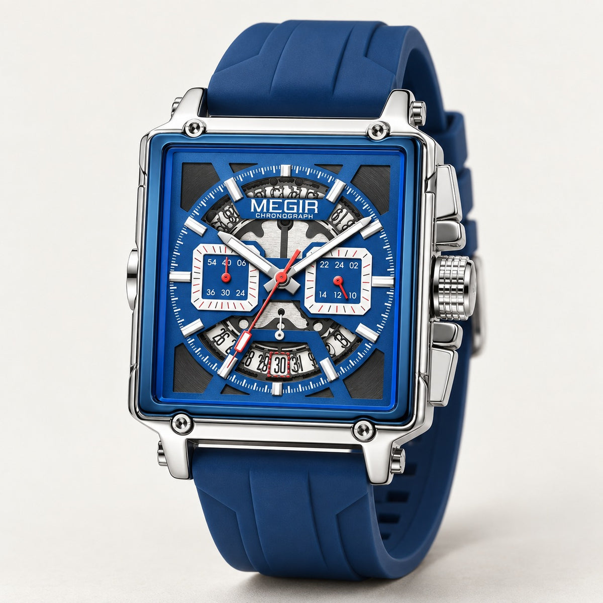 MEGIR Quadra Chrono Sport · Azul Noite · 3/4 #Cor_Azul Noite