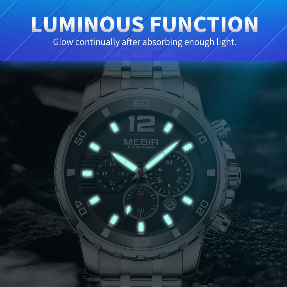 MEGIR Prestige Chrono Gold