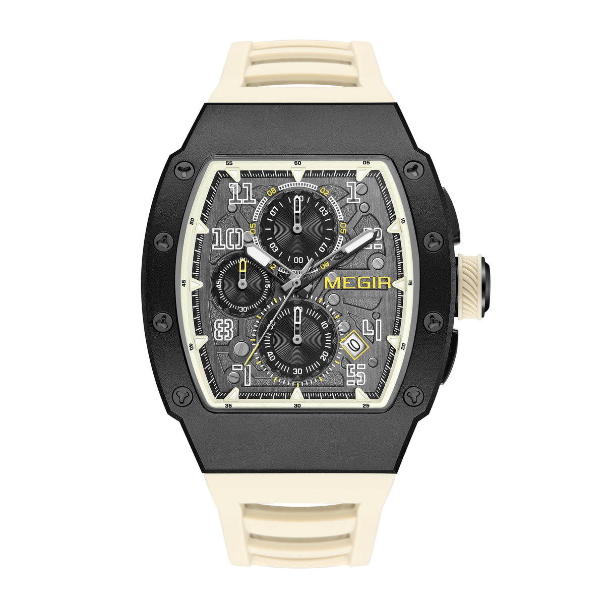 MEGIR Velox Chrono Steel