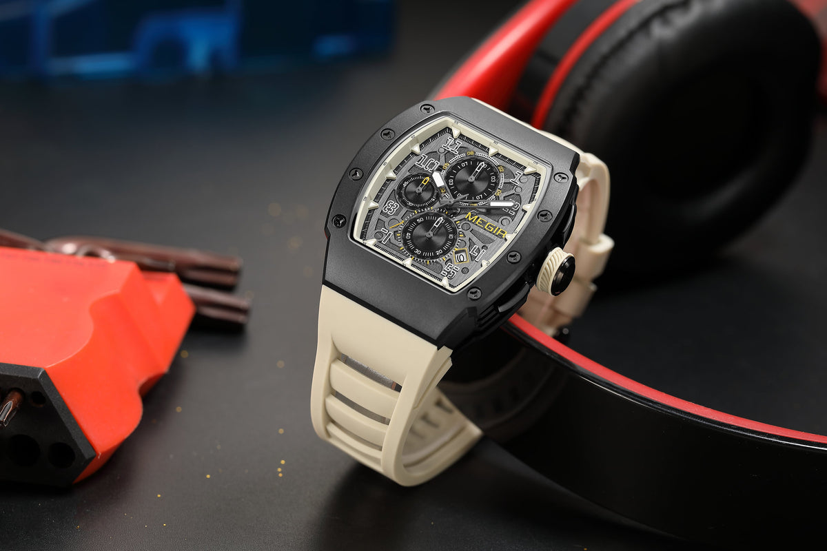 MEGIR Velox Chrono Steel
