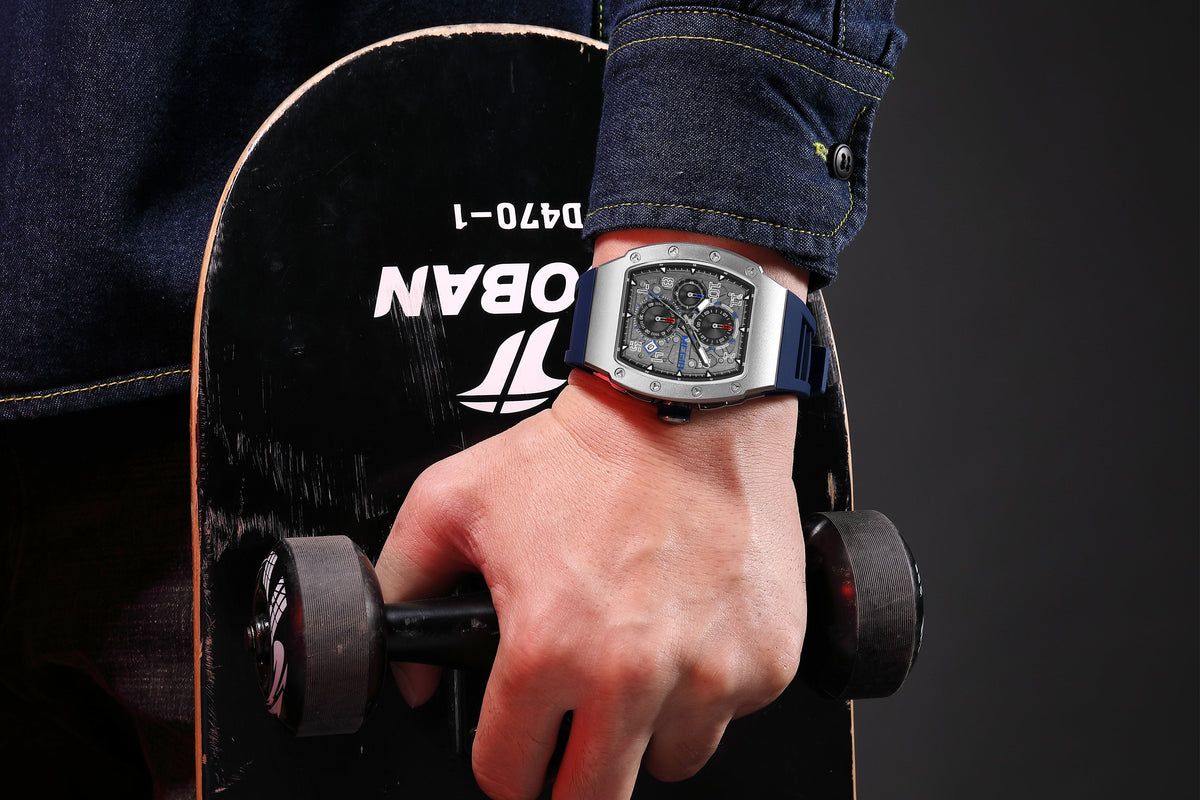 MEGIR Velox Chrono Steel