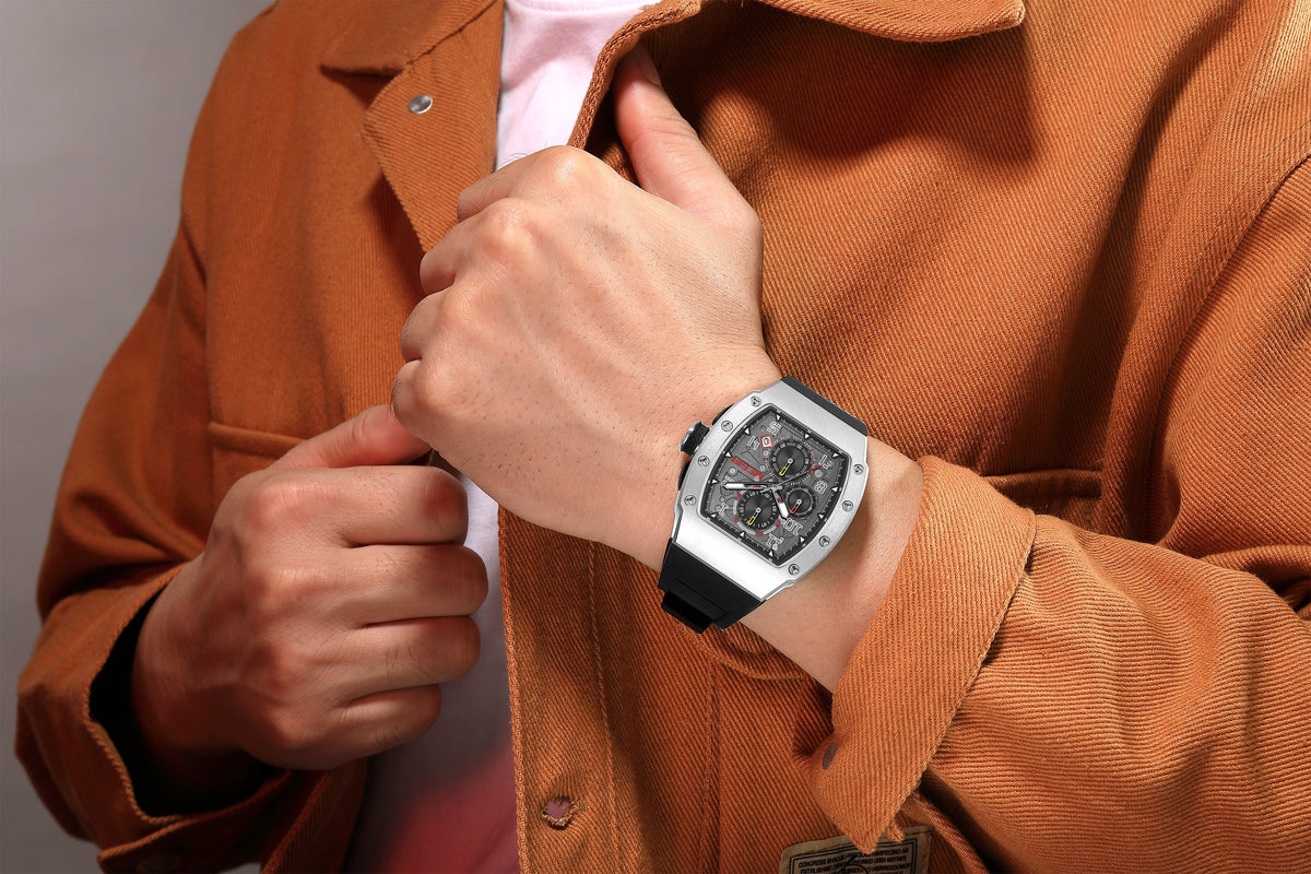 MEGIR Velox Chrono Steel