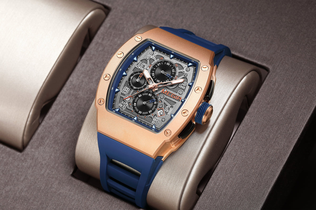 MEGIR Velox Chrono Steel