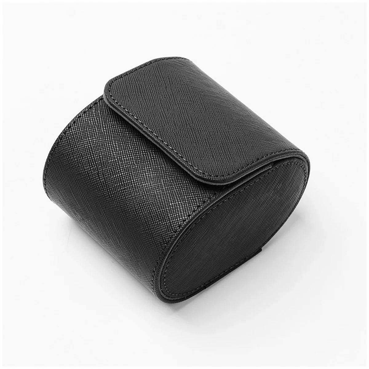 Estojo de Viagem Atelier · Preto Carbono · 1 relógio