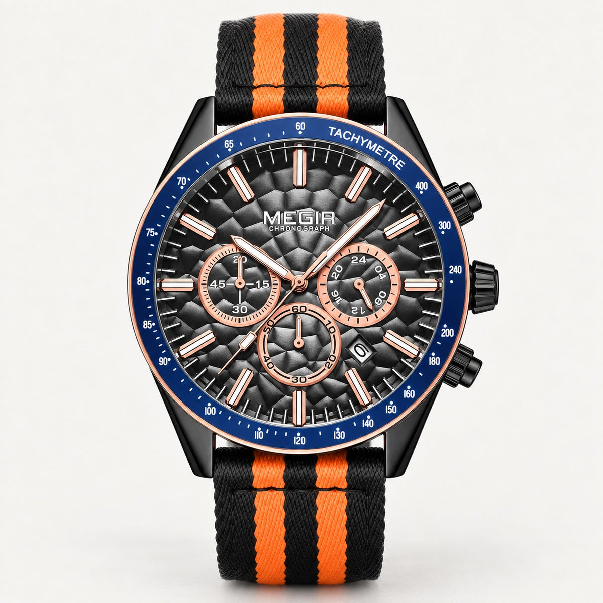 MEGIR Trek Chrono 24H · Laranja Vulcão · frente