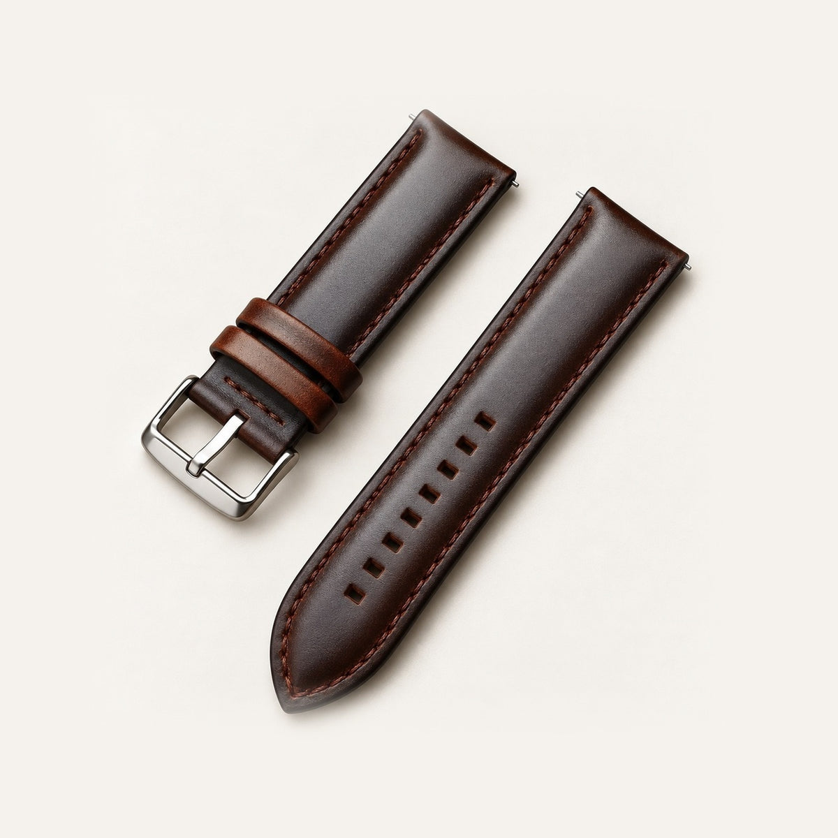 Pulseira de Couro Legítimo Heritage · Marrom Café
